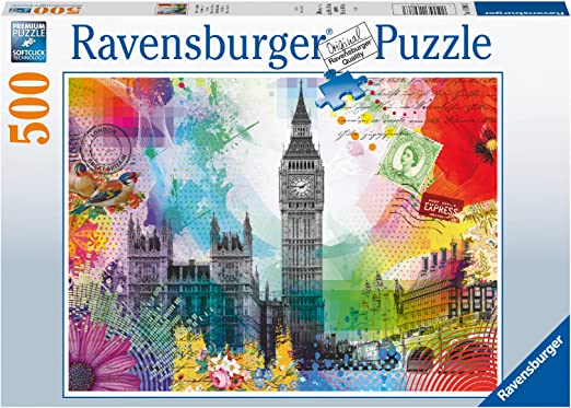 RAVENSBURGER 16986 PUZZLE DA 500 PZ. CARTOLINA DI LONDRA