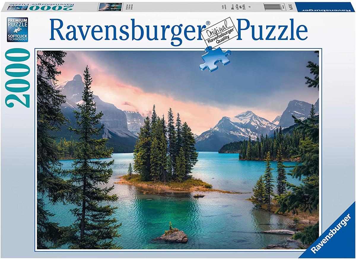 RAVENSBURGER 16714 PUZZLE DA 2000 PZ. SPIRIT ISLAND IN CANADA