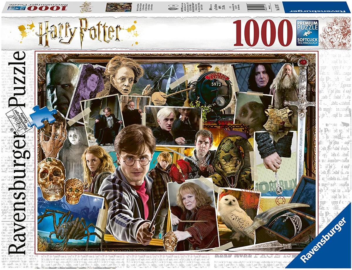 RAVENZBURGER 15170 PUZZLE DA 1000 PZ. HARRY POTTER GG VOLDEMORT