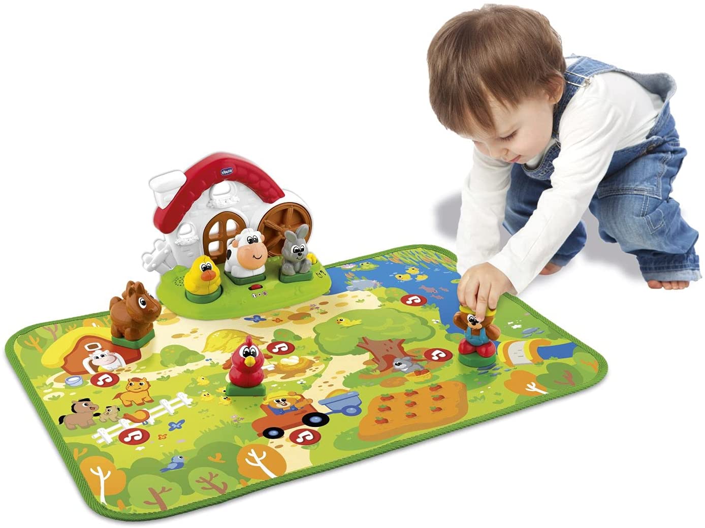 CHICCO 10769 PLAYSET ANIMALI DELLA FATTORIA