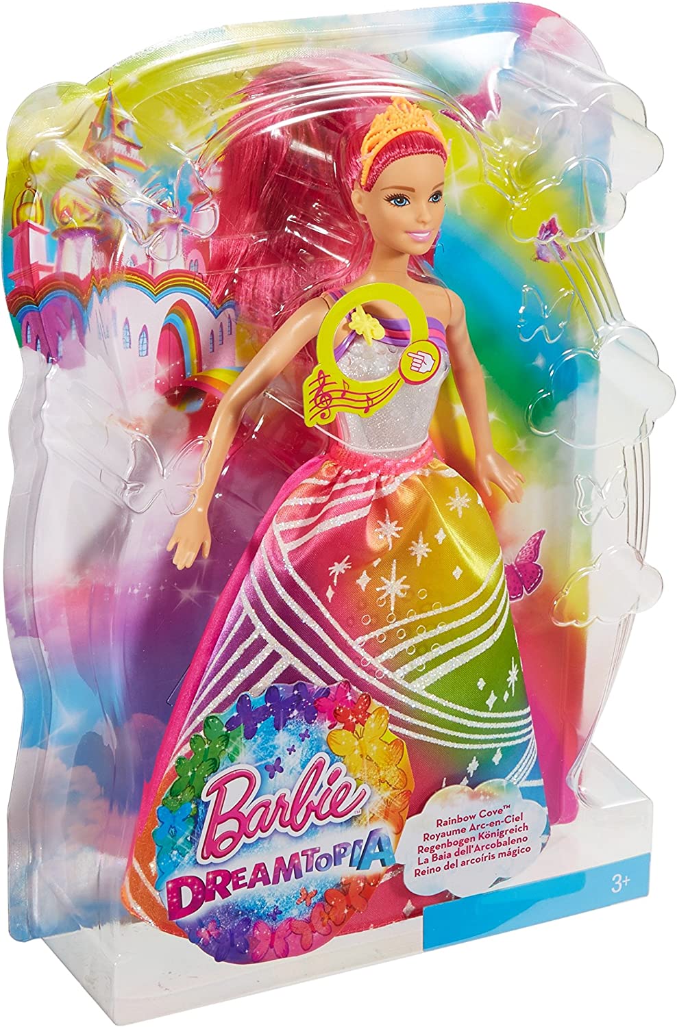 MATTEL DPP90 BARbIE PRINCIPESSA ARCOBALENO