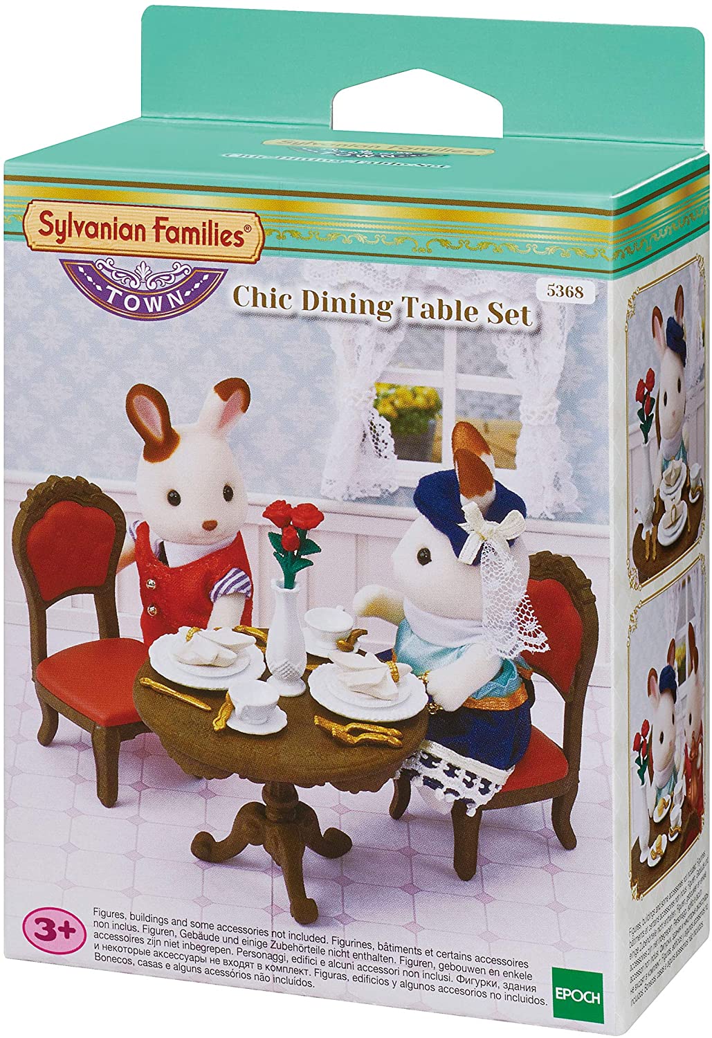 SYLVANIAN FAMILIES 5368 CHIC DINING TABLE SET