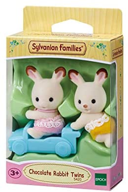 SYLVANIAN FAMILIES 5420 GEMELLI CONIGLI CIOCCOLATO