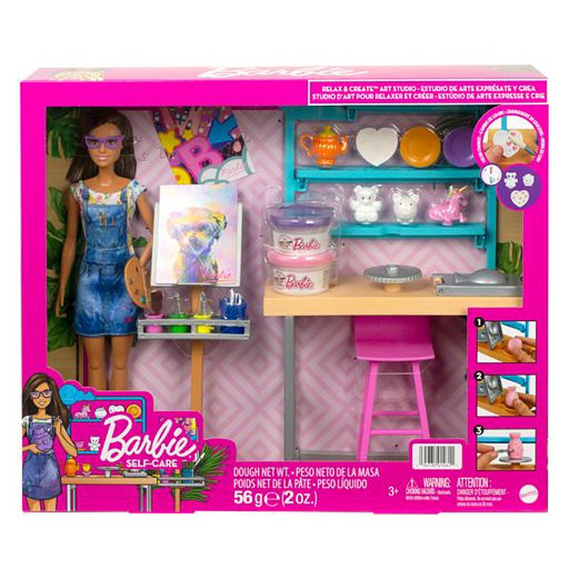 MATTEL HCM85 BARBIE STUDIO ARTE