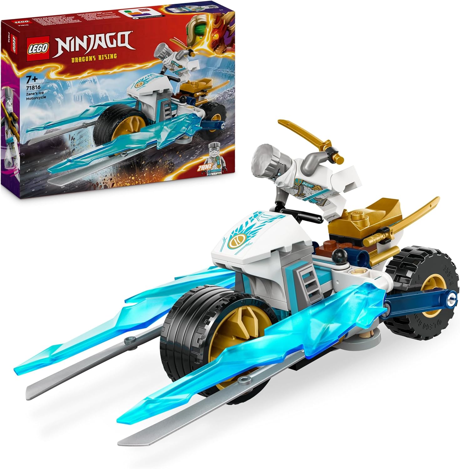 LEGO 71816 MOTO DI GHAICCIO DI ZANE NINJAGO