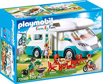 PLAYMOBIL 70088 CAMPER CON FAMIGLIA IN VACANZA