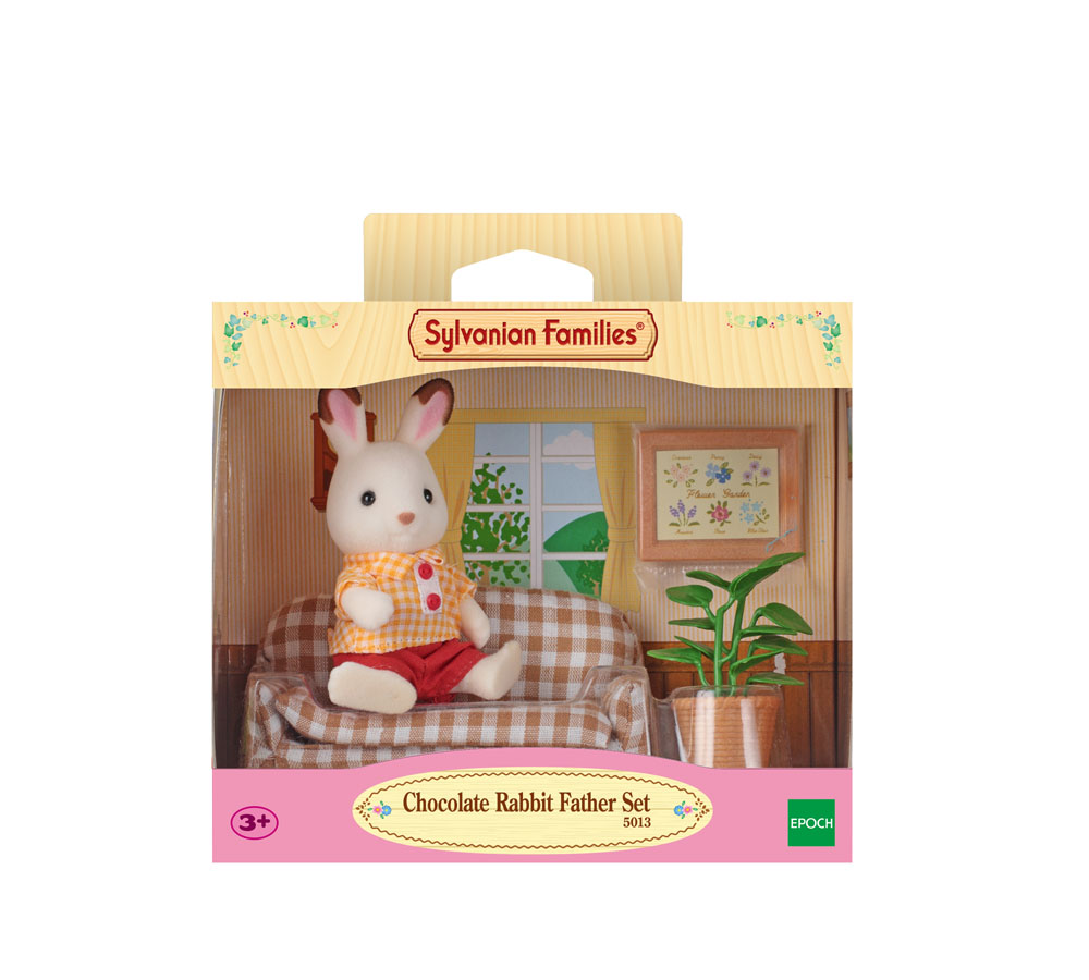 SYLVANIAN FAMILIES 5013 PAPA' CONIGLIO CON DIVANO