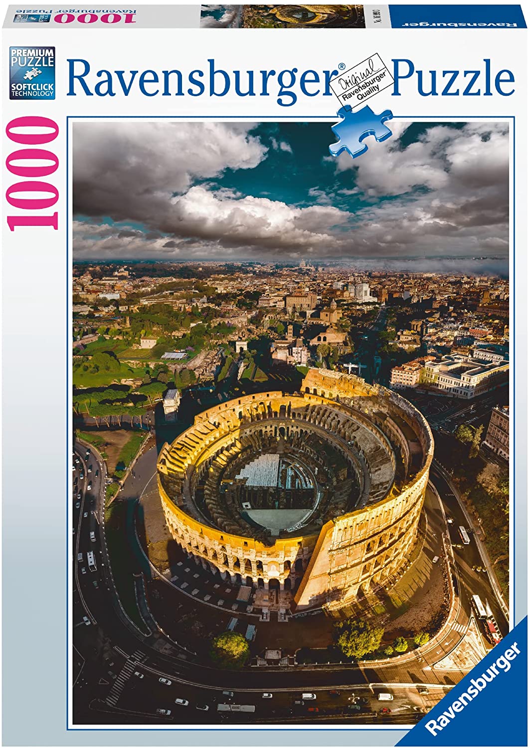 RAVENSBURGER 16999 PUZZLE DA 1000 PZ. COLOSSEO DI ROMA