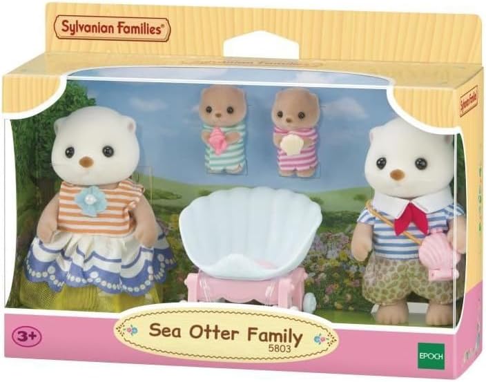 SYLVANIAN FAMILIES 5803 FAMIGLIA LONTRA MARINA
