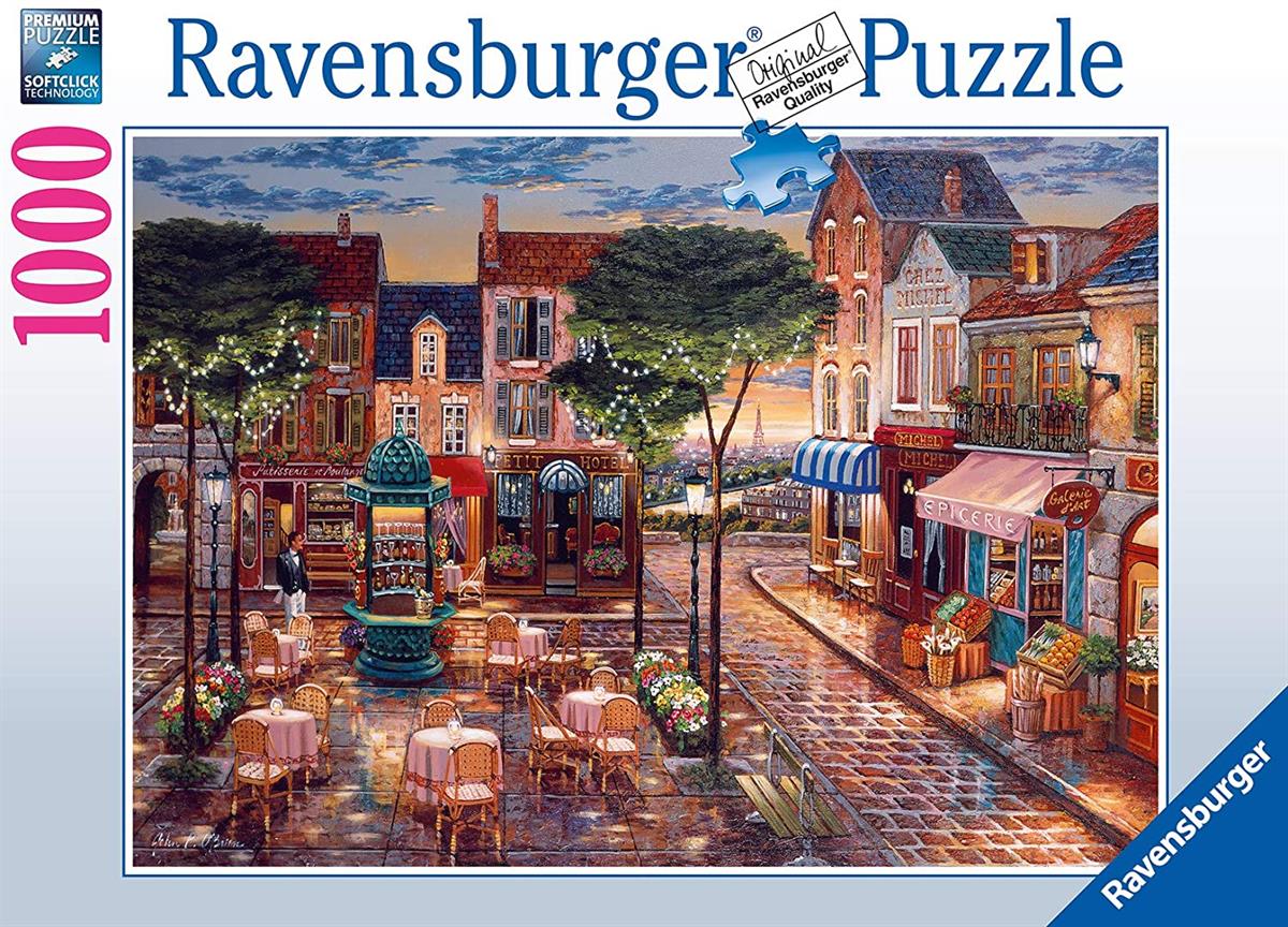 RAVENSBURGER 16727 PUZZLE DA 1000 PZ. PENNELLATE DI PARIGI