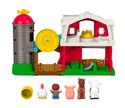 FISHER PRICE JGC09 FATTORIA NIMALI FELICI LITTLE PEOPLE