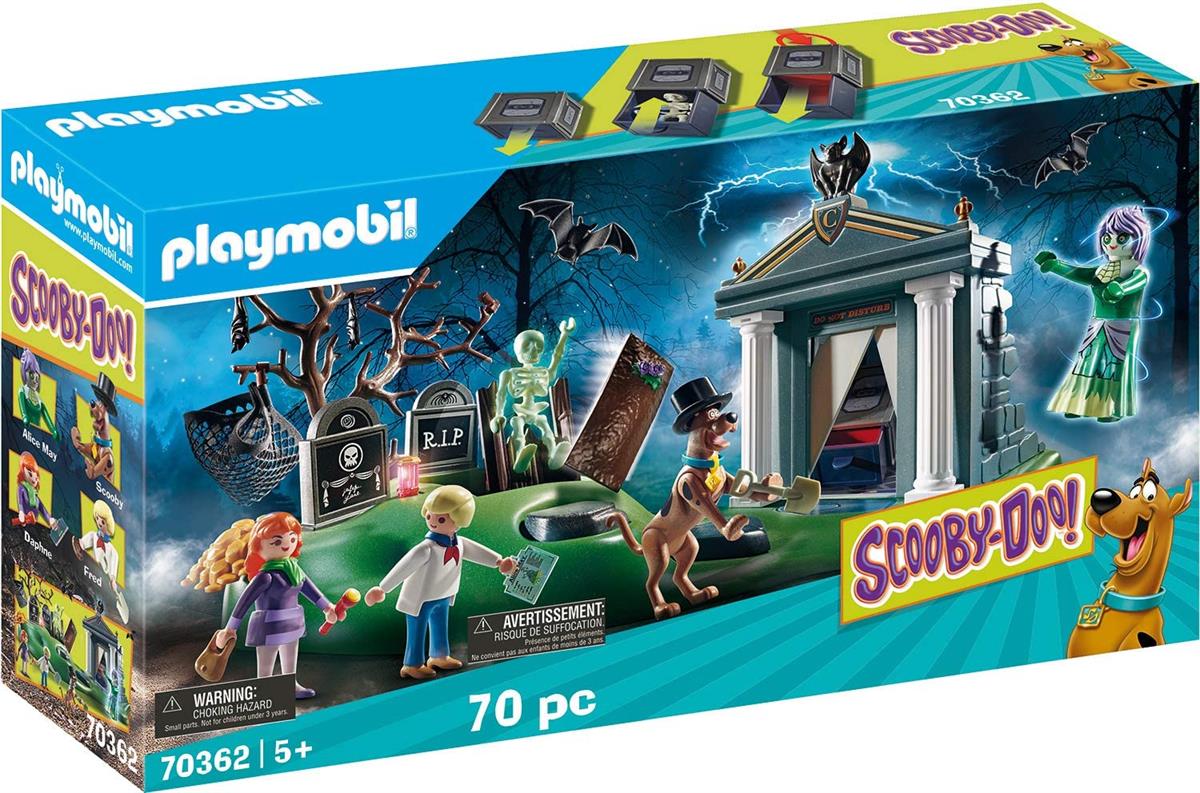 PLAYMOBIL 70362 BRIVIDI AL CIMITERO SCOOBY DOO