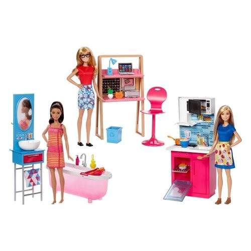 MATTEL DVX51 ARREDAMENTO + BARBIE