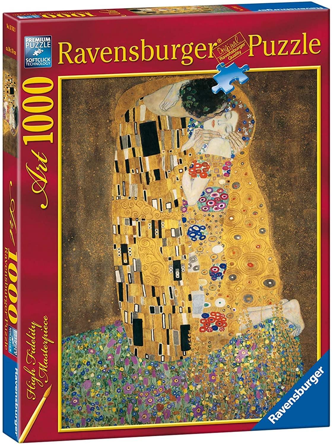 RAVENSBURGER 15743 PUZZLE DA 1000 PZ. KLIMT IL BACIO