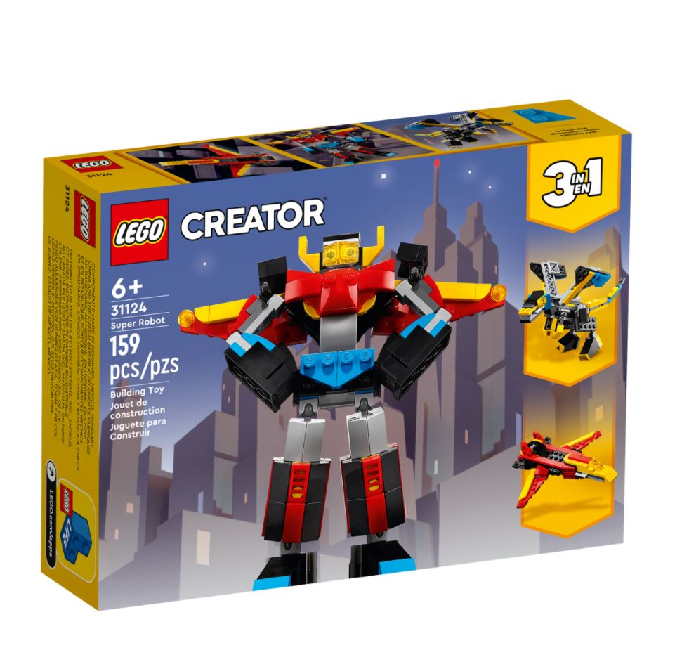LEGO 31124 SUPER ROBOT CREATOR