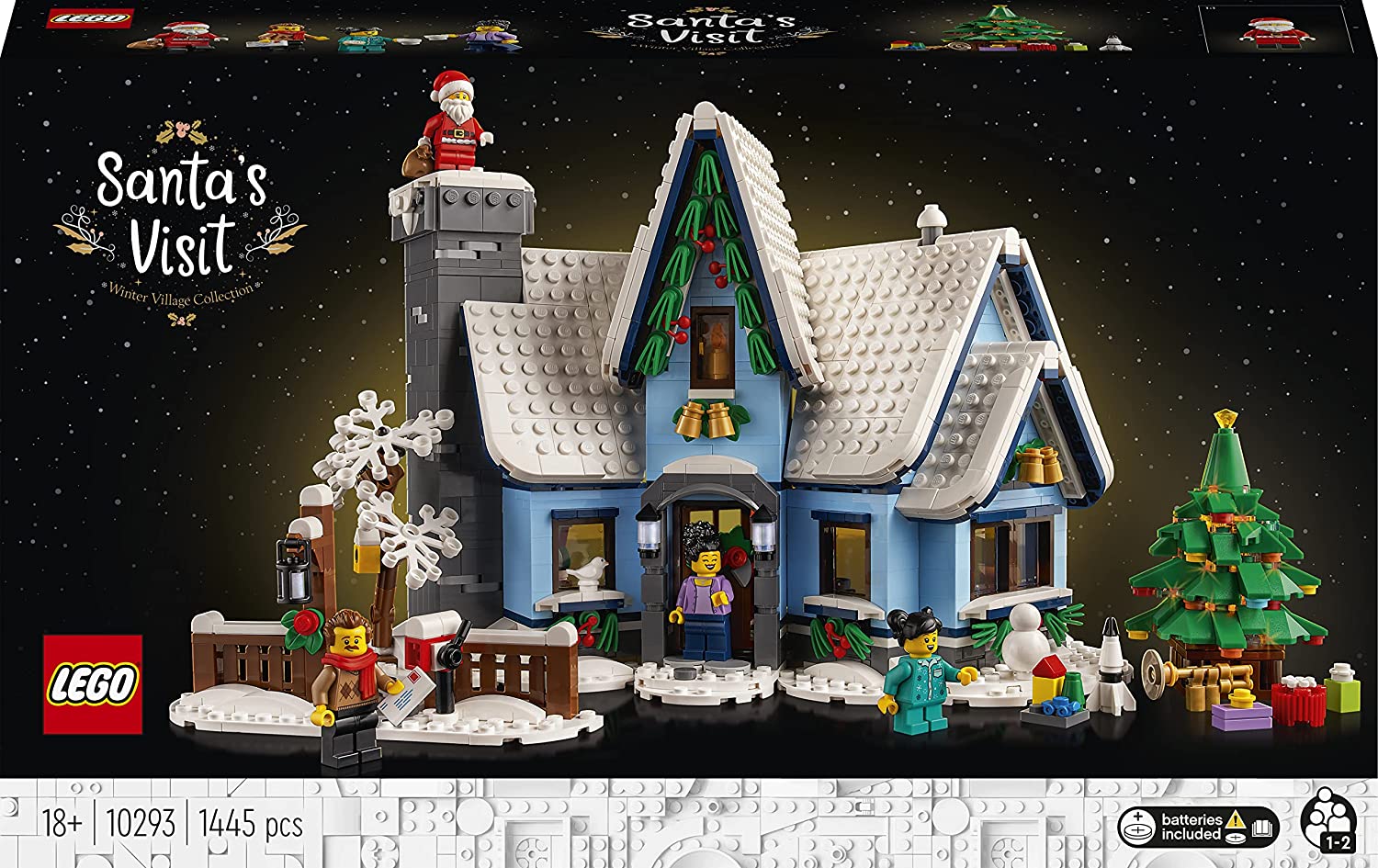 LEGO 10293 LA VISITA DI BABBO NATALE CREATOR