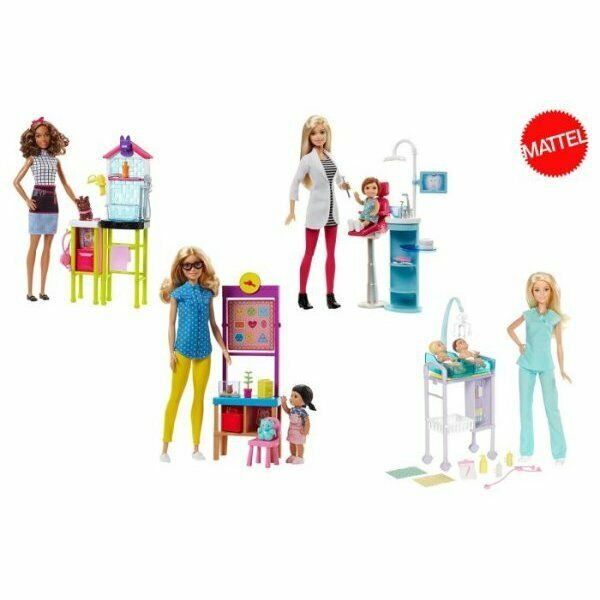 Barbie - Accessori Carriere Ass. - Mattel FJB25