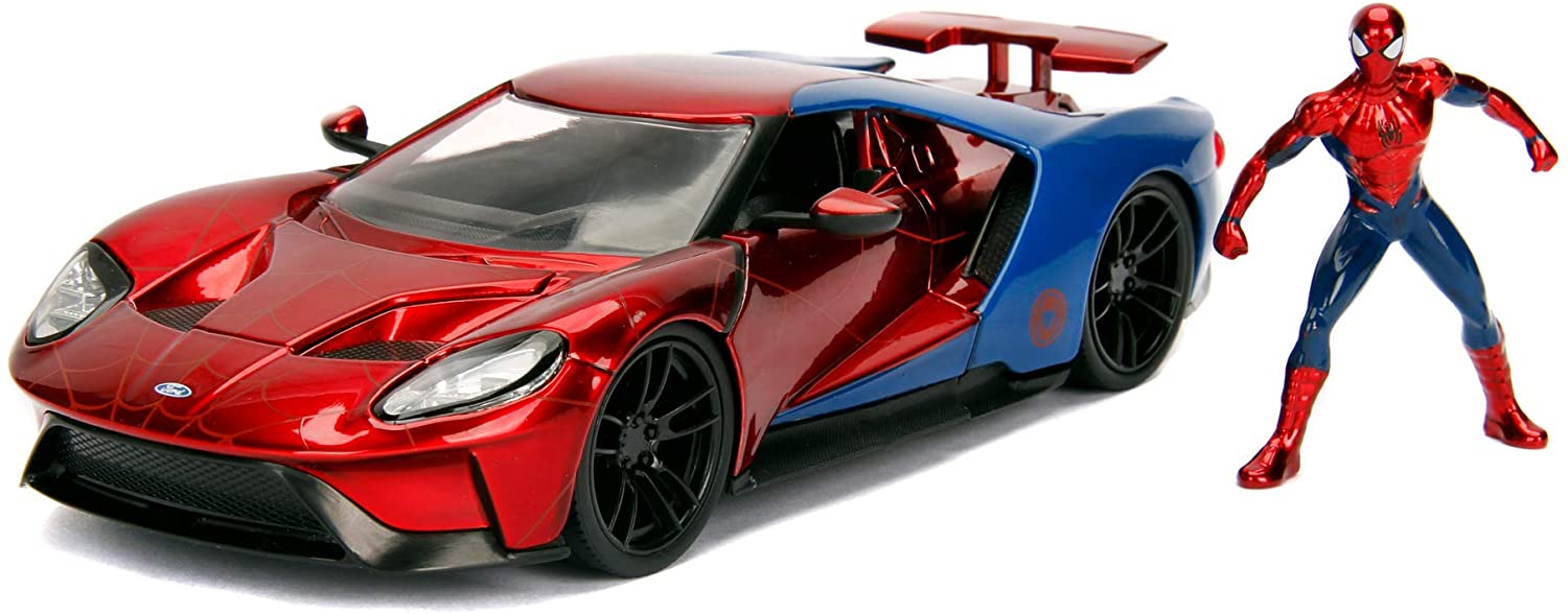 JADA 253225002 MARVEL SPIDERMAN FORD GT SCALA 1/24