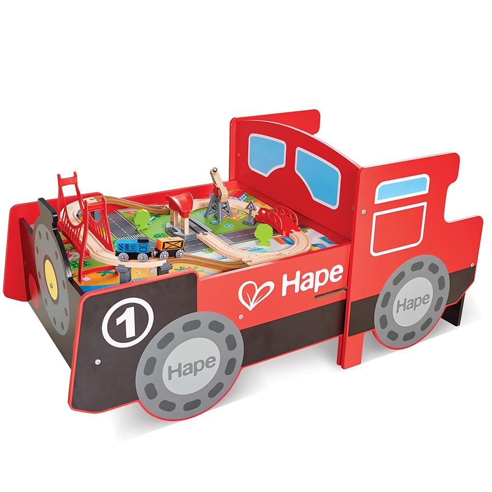 HAPE E3769 GRANDE TAVOLO CON CABINA RICHIUDIBILE