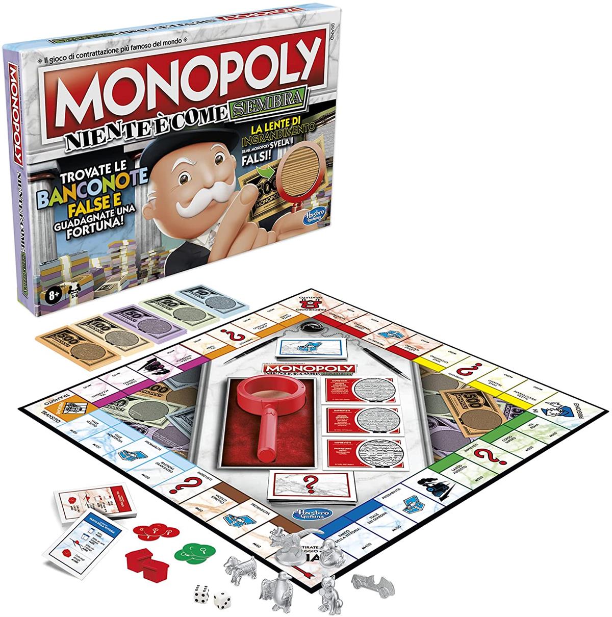 HASBRO F2674103 MONOPOLY NIENTE E' COME SEMBRA