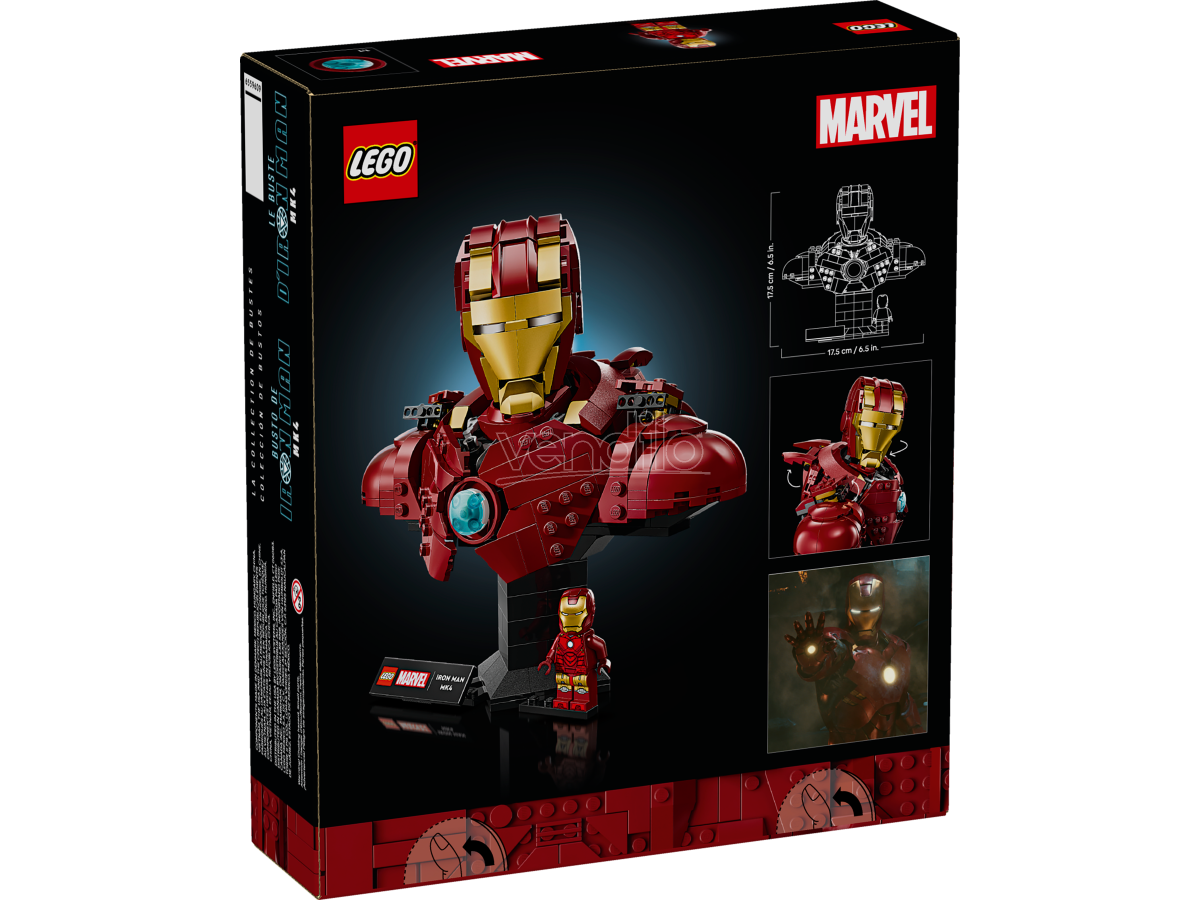 LEGO 76327 BUSTO DI IRON MAN MK4 MARVEL