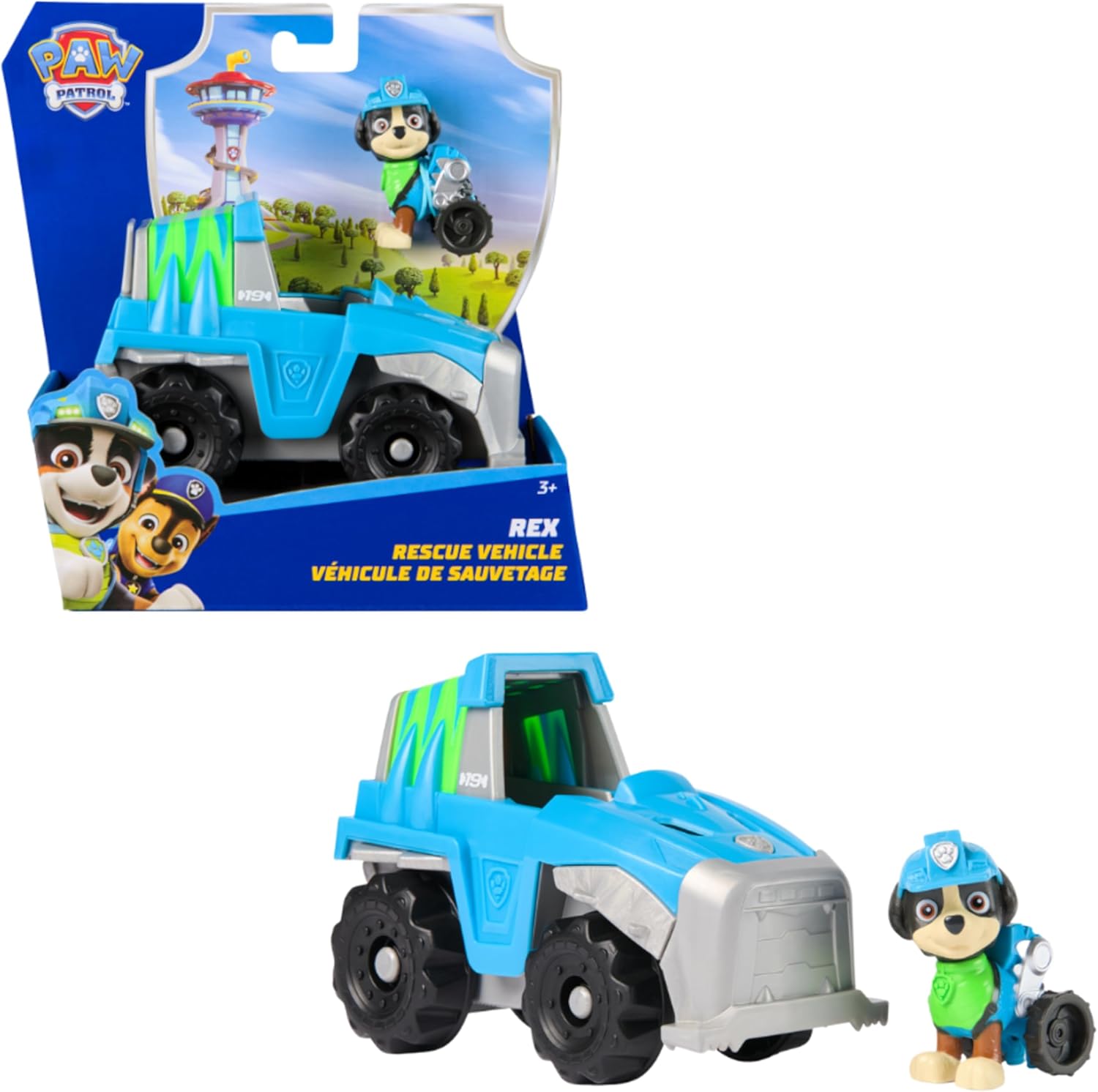 SPINMASTER 6071216 PAW PATROL VEICOLO BASE REX