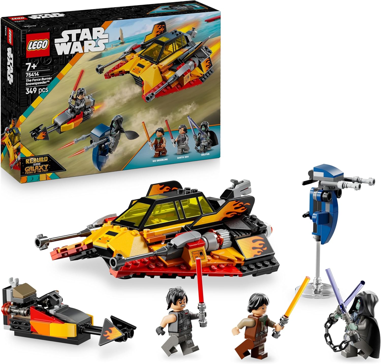 LEGO 75414 SNOWSPEEDER FORCE BURNER STAR WARS