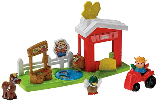 FISHER PRICE R6929 LITTLE PEOPLE CORTILE CON GLI ANIMALI