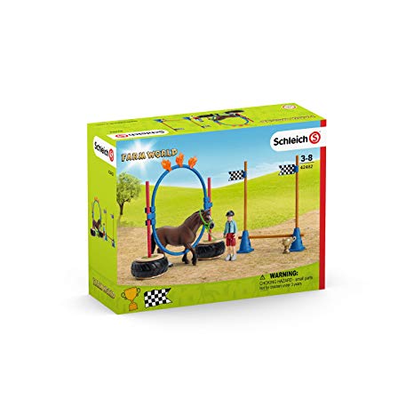 SCHLEICH 2542482 GARA DI AGILITY PONY