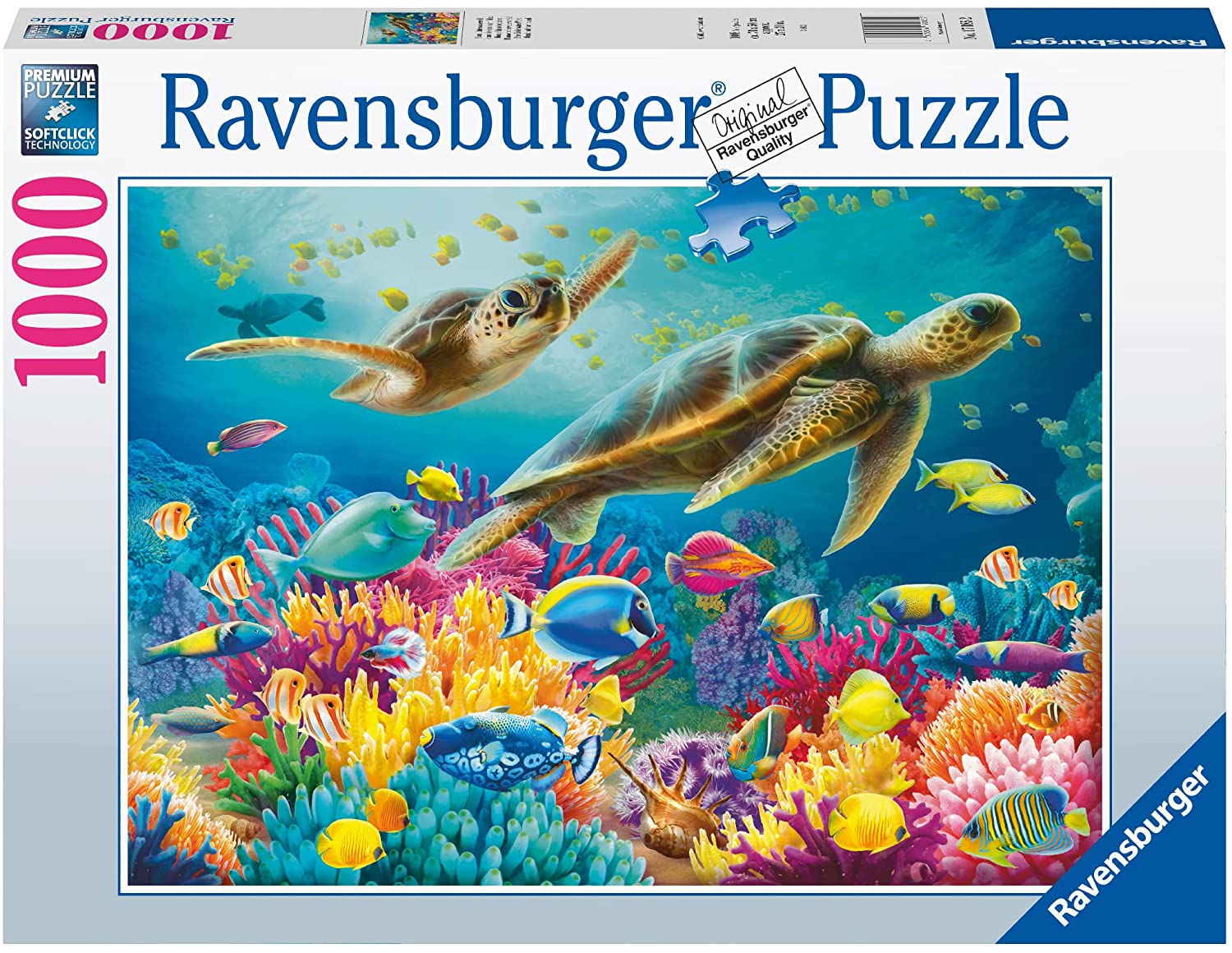 RAVENSBURGER 17085 PUZZLE DA 1000 PZ. MONDO BLU SOTTOMARINO