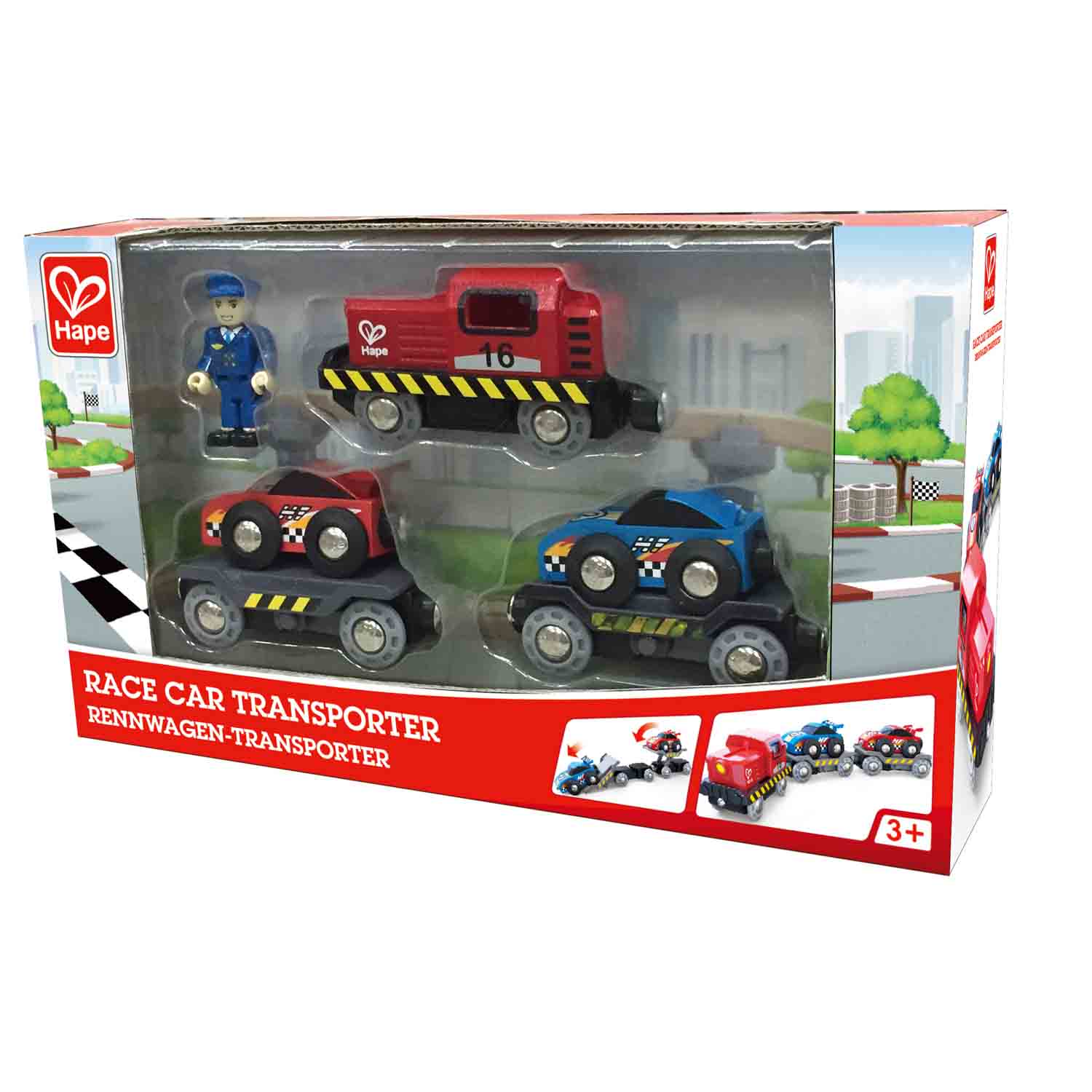 HAPE E3735 TRANSPORTER DI AUTO DA CORSA