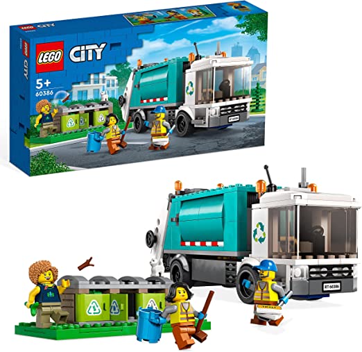LEGO 60386 CAMION PER RICICLAGGIO DEI RIFIUTI CITY