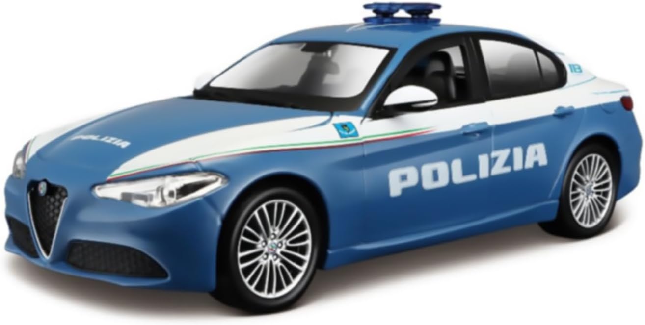 BURAGO 01453 ALFA ROMEO GILULIA POLIZIA SCALA 1/24