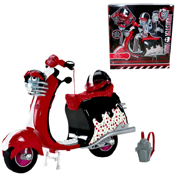 MATTEL X3659 MONSTER HIGH SCOOTER DI GHOULIA