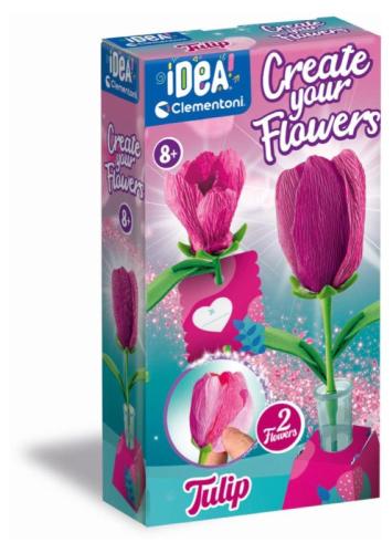 CLEMENTONI 18878 CREATE YOUR FLOWER - TULIPANO