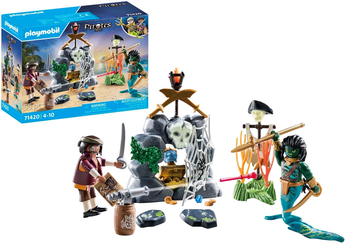 PLAYMOBIL 71420 NASCONDIGLIO DEL TESORO PIRATA