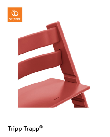 PROMOZIONE STOKKE TRIPP TRAPP  seggiolone WARM RED 100136