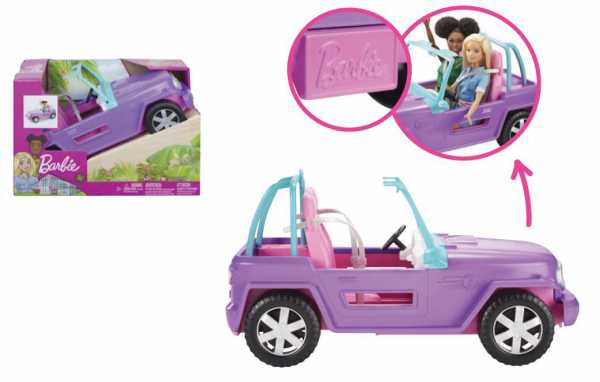 MATTEL GMT46 JEEP DA SPIAGGIA DI BARBIE