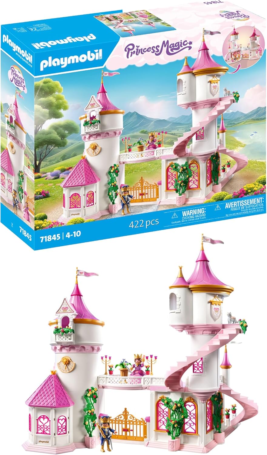 PLAYMOBIL 71845 CASTELLO DELLE PRNCIPESSE CON COPPIA REALE