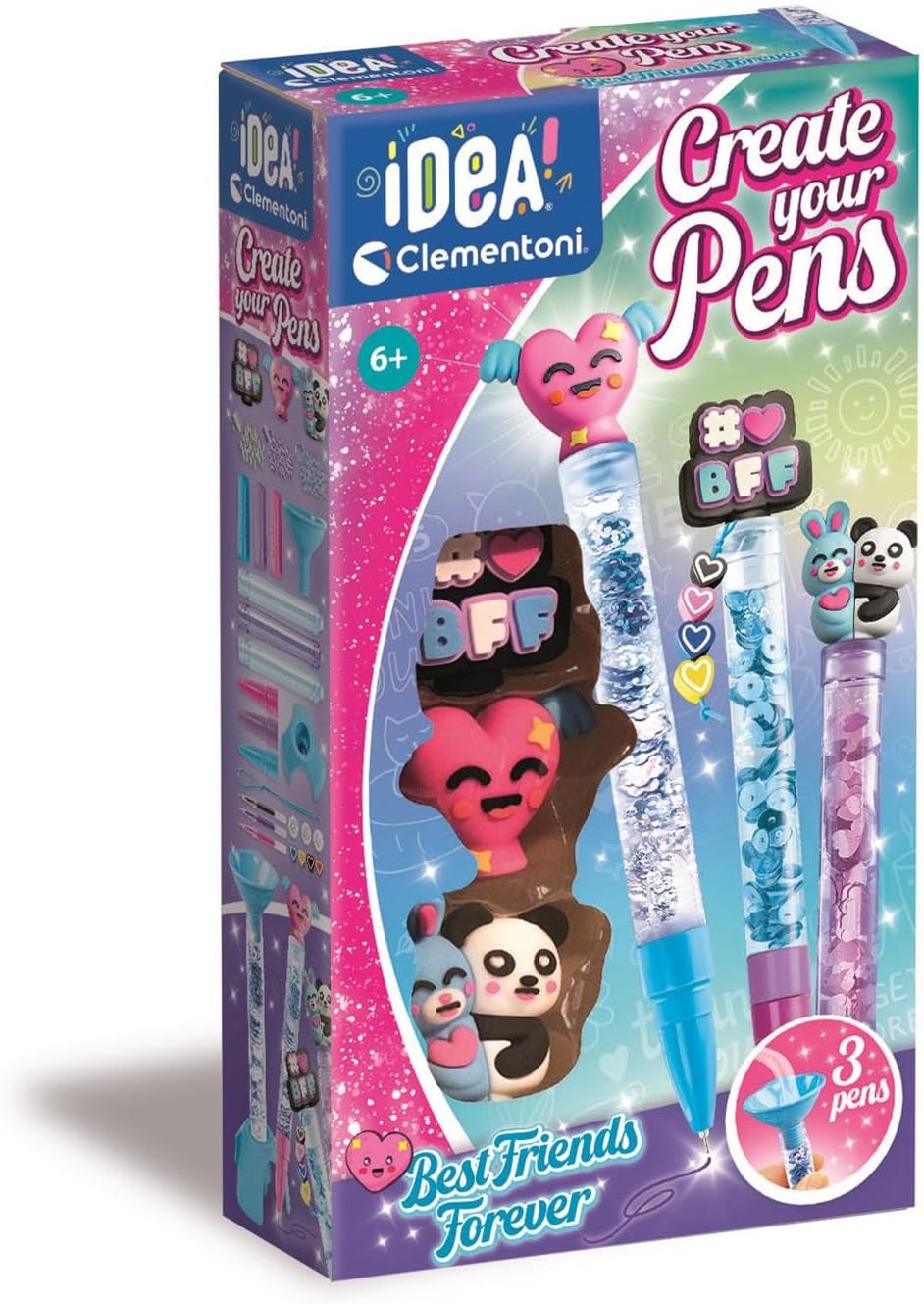 CLEMENTONI 18872 CREATE YOUR PEN BEST FRIENDS FOREVER