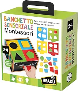 HEADU IT57182 BANCHETTO SENSIORIALE MOTNESSORI