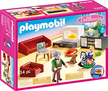 PLAYMOBIL 70207 SOGGIORNO CON CAMINO