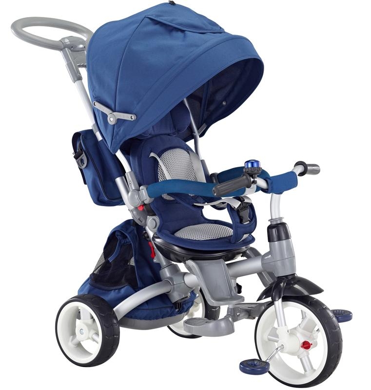 BABY LOVE SBTR500N TRICICLO TIGER 360° BLU