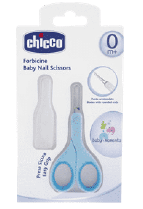 CHICCO FORBICINE NEONATO AZZURRE