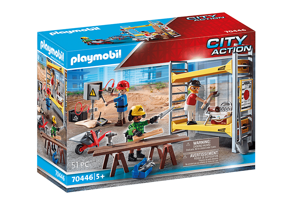 PLAYMOBIL 70446 OPERAI EDILI AL LAVORO