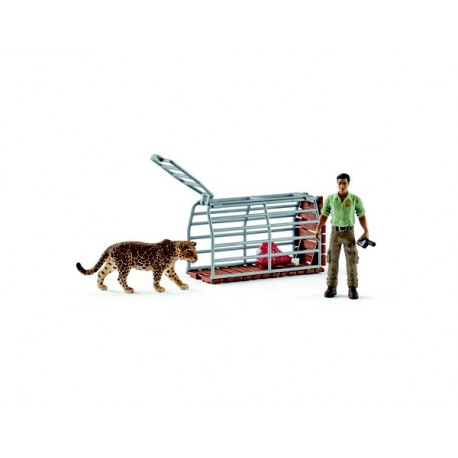 SCHLEICH 2542427 TRAPPOLA CON RANGER