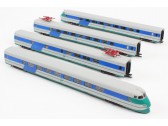 HORNBY HR2577 SET 4 UNITA' ETR 401 XMPR FS