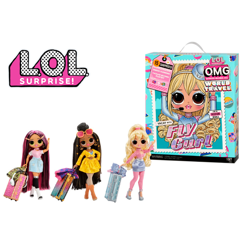 MGA 576020 LOL SURPRISE OMG TRAVEL DOLL