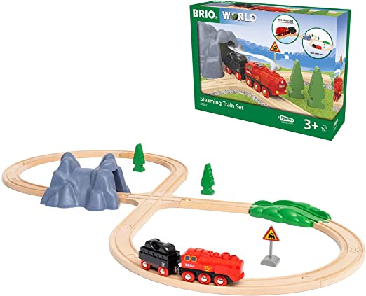 BRIO 36017 STEAMING TRAIN SET