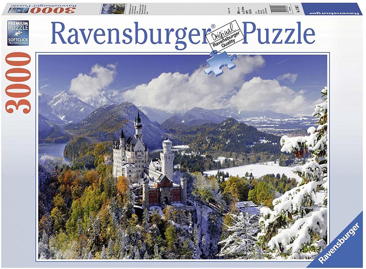 RAVENSBURGER 17062 PUZZLE DA 3000 PZ. CASTELLO DI NEUSCHWANSTEIN IN INVERNO